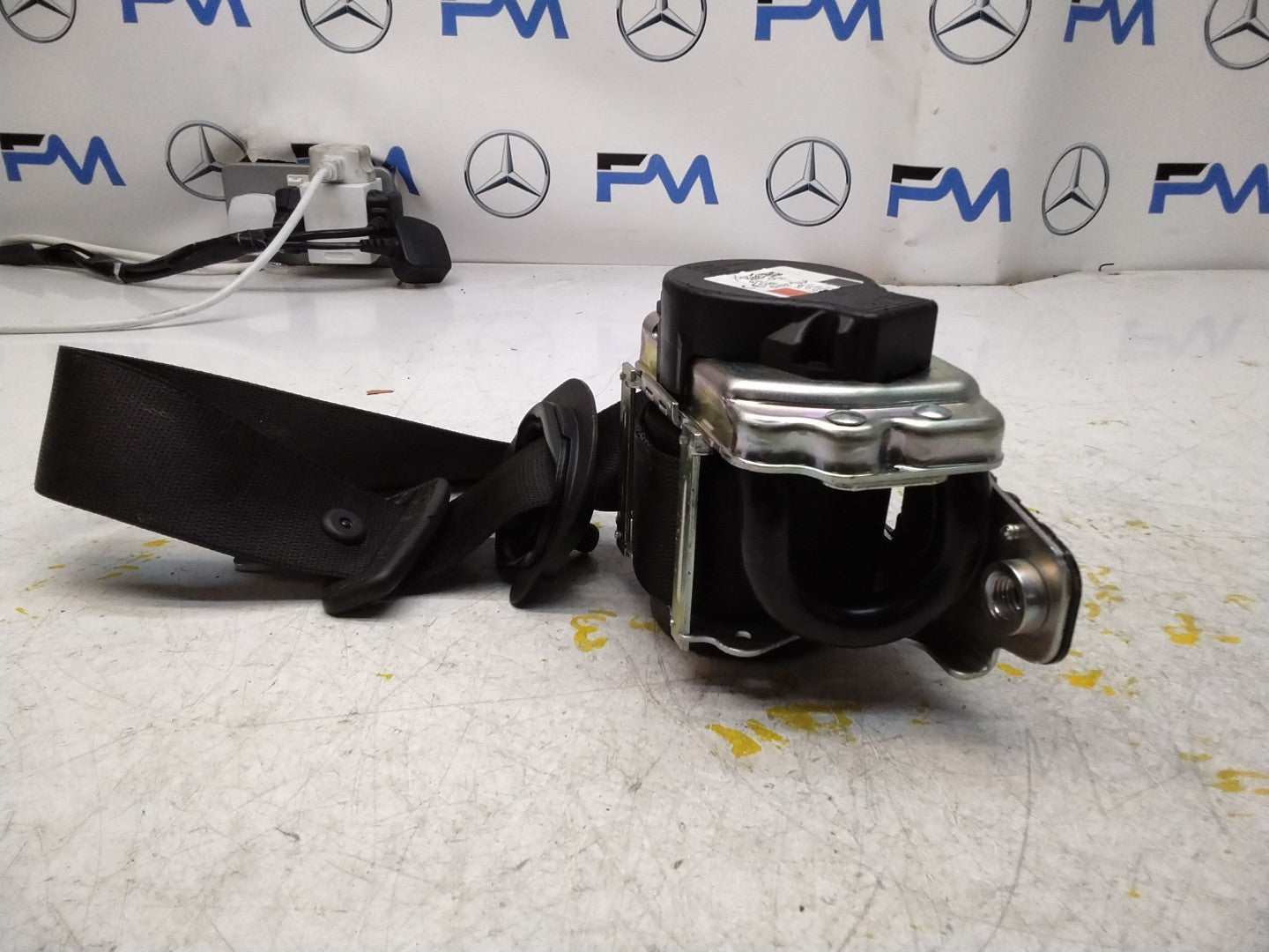 MERCEDES C-CLASS W205 SEAT BELT FRONT PASSENGER LEFT SIDE A2058600185 FMS347 NSF