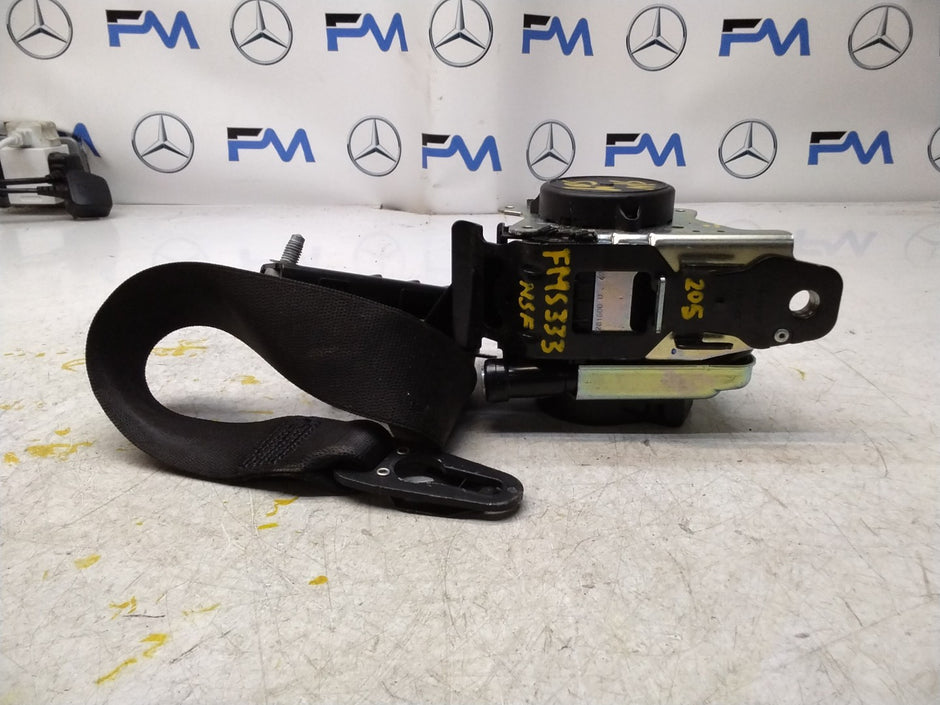 MERCEDES C-CLASS W205 SEAT BELT FRONT PASSENGER LEFT SIDE A2058600185 FMS333 NSF