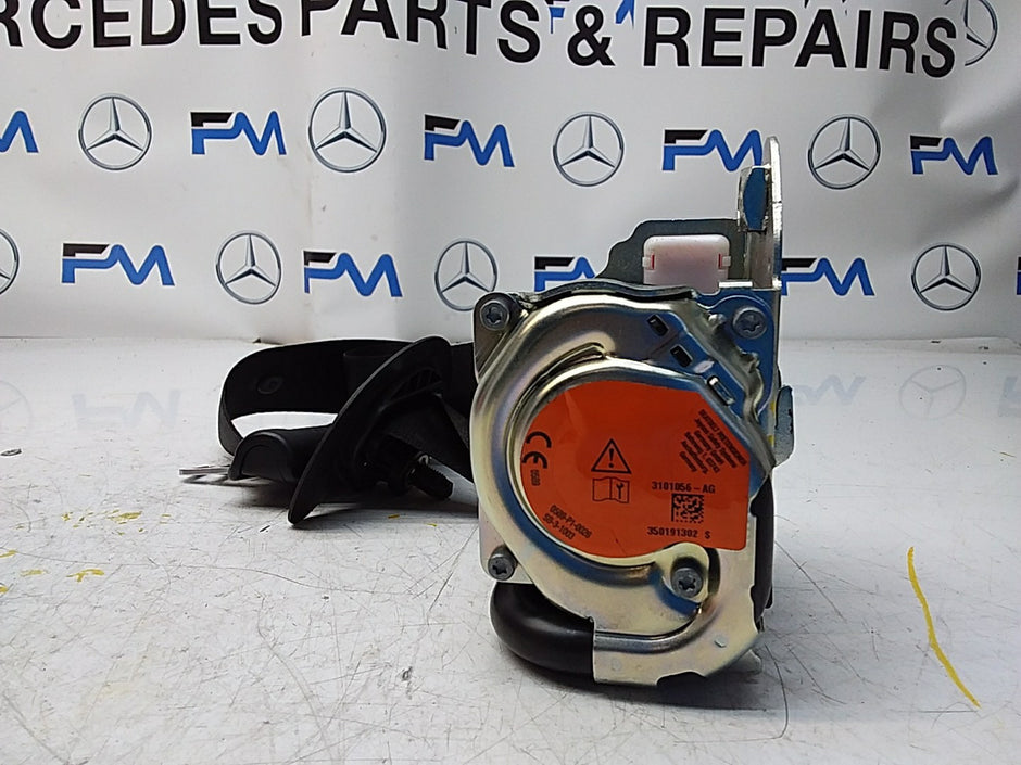 MERCEDES A CLASS  FRONT RIGHT SEAT BELT WITH PRETENSIONER A1778600800 FMS49 OSF