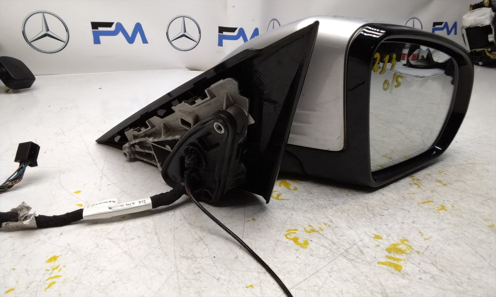 2021 MERCEDES-BENZ E-CLASS W213 Driver Side Wing Mirror A2138102800 SILVER  (PL)