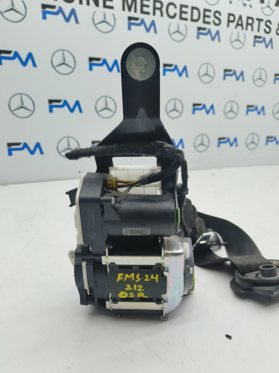MERCEDES BENZ E-CLASS W212 DRIVER SIDE FRONT SEAT BELT A2128600886 OSF FMS24