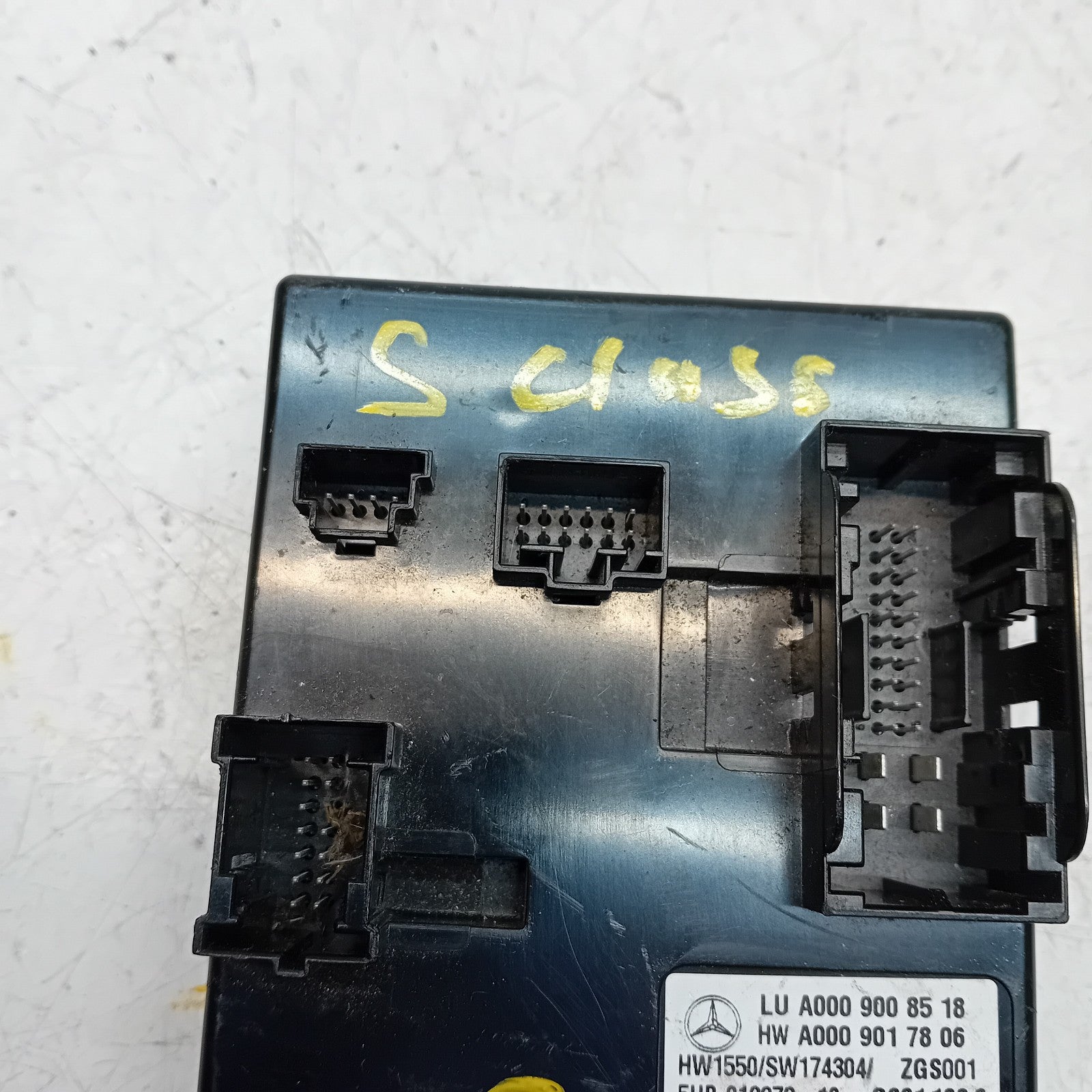 MERCEDES S CLASS 2017 W222 AIR CONDITIONING CONTROL MODULE A0009008518 FM00858