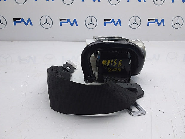 MERCEDES C-CLASS W205 REAR PASSENGER SIDE N/S/R SEAT BELT A2058600585 FMS 8