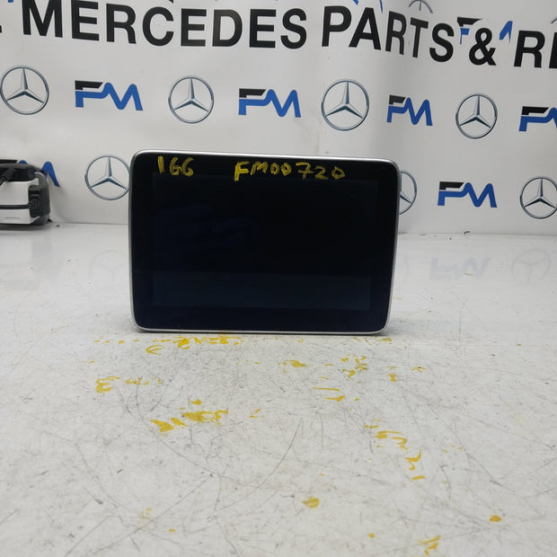 MERCEDES M-CLASS W166 DISPLAY SCREEN A1669007814 2015 FM00720