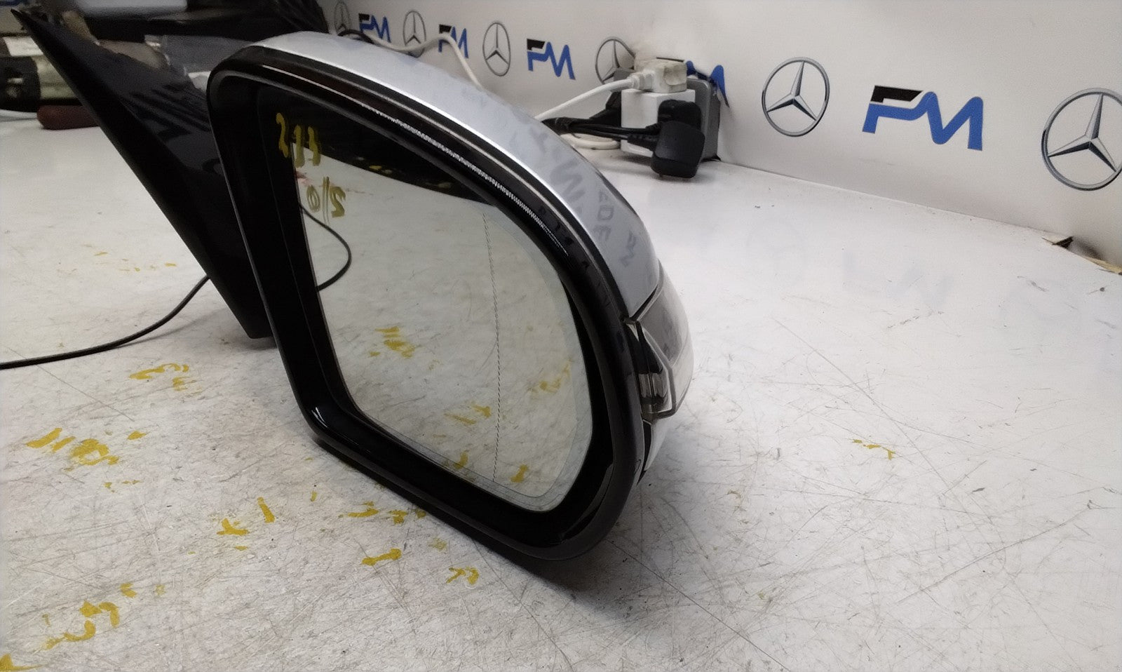 2021 MERCEDES-BENZ E-CLASS W213 Driver Side Wing Mirror A2138102800 SILVER  (PL)