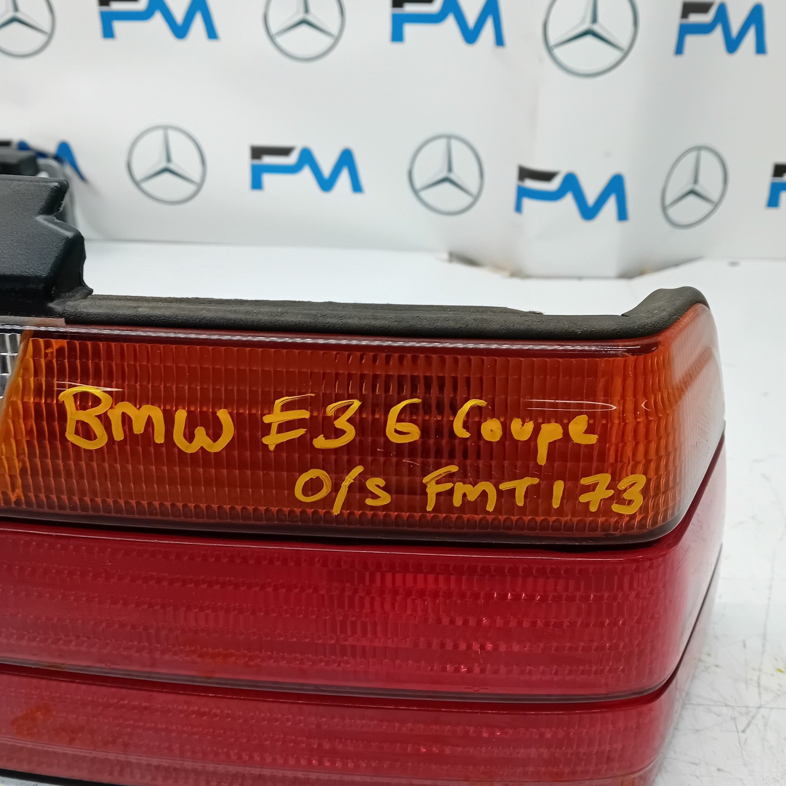 BMW E36 SERIES 3 Coupe 1991-2000 DRIVER OS REAR TAIL LIGHT 1387658 FMT173