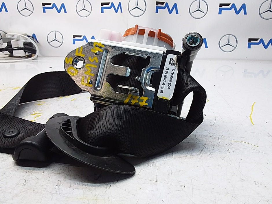 MERCEDES A CLASS  FRONT RIGHT SEAT BELT WITH PRETENSIONER A1778600800 FMS47 OSF