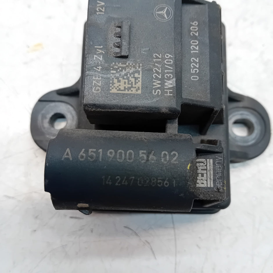 MERCEDES C CLASS W204 Glow Time Plug Relay A6519005602 FM00855