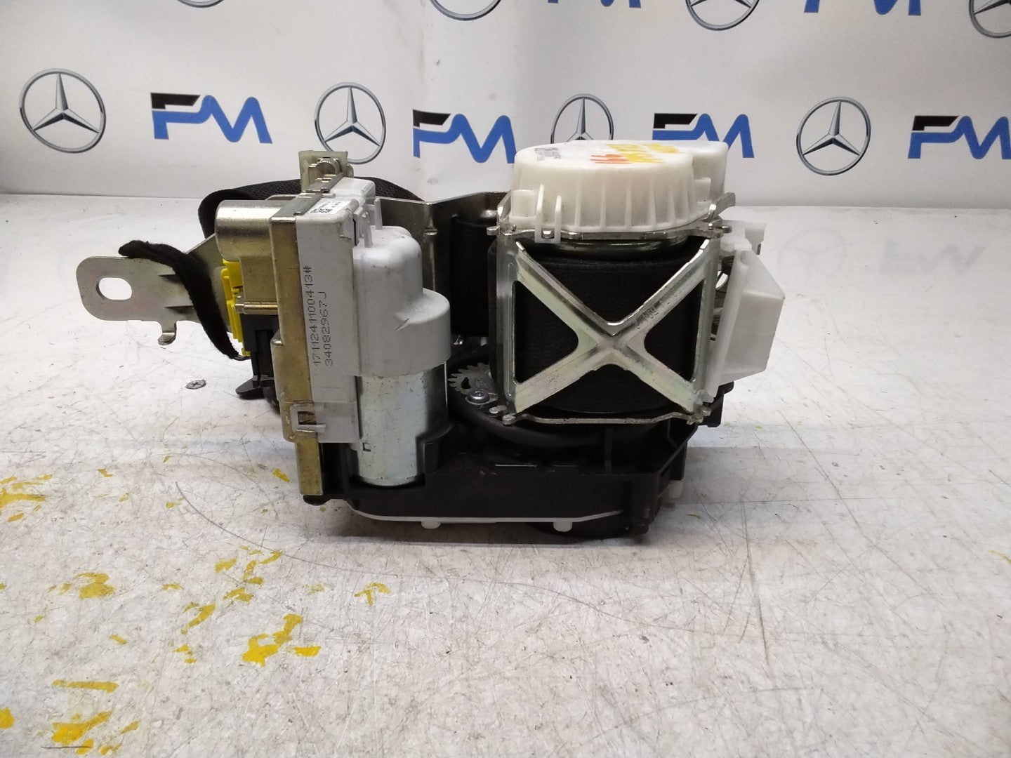 MERCEDES M CLASS GLE SEAT BELT FRONT LEFT PASSENGER A1668601300 W166 FMS373 NSF