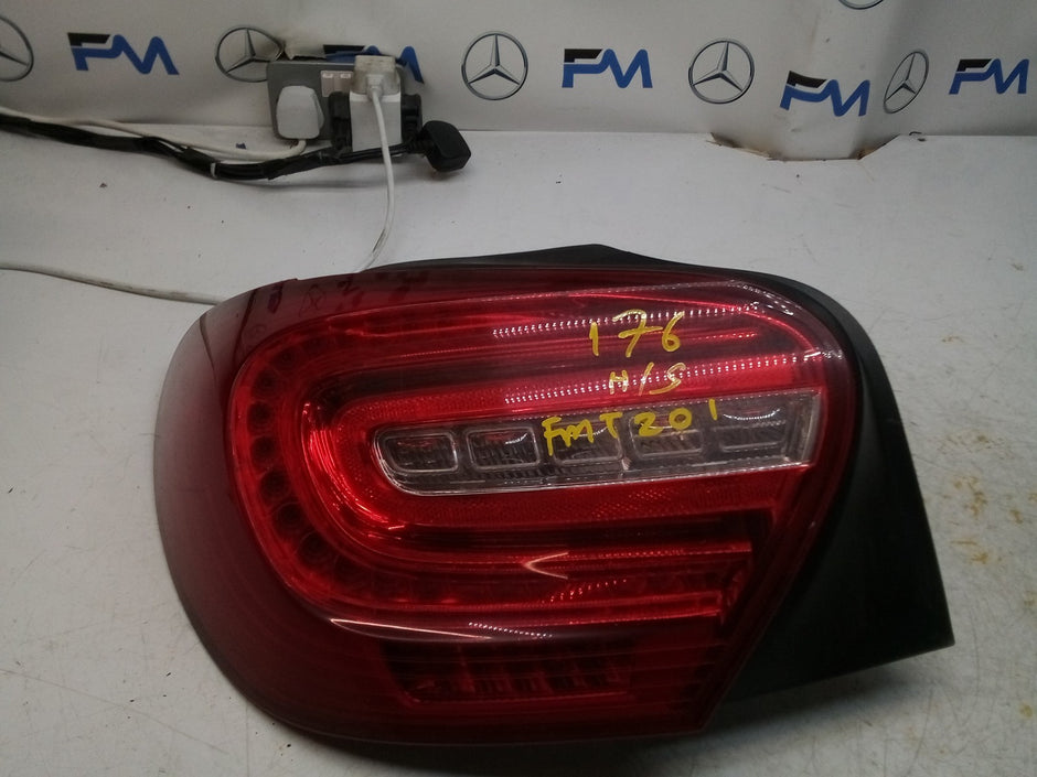 MERCEDES A-CLASS W176 PASSENGER NS REAR TAIL LIGHT 2015 A1769063100 FMT201