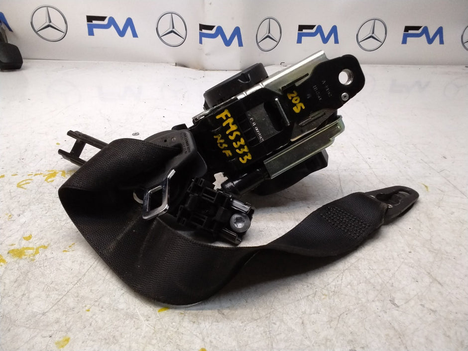 MERCEDES C-CLASS W205 SEAT BELT FRONT PASSENGER LEFT SIDE A2058600185 FMS333 NSF