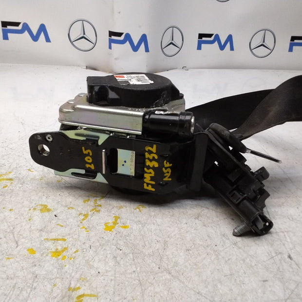 MERCEDES C-CLASS W205 SEAT BELT FRONT PASSENGER LEFT SIDE A2058600185 FMS332 NSF