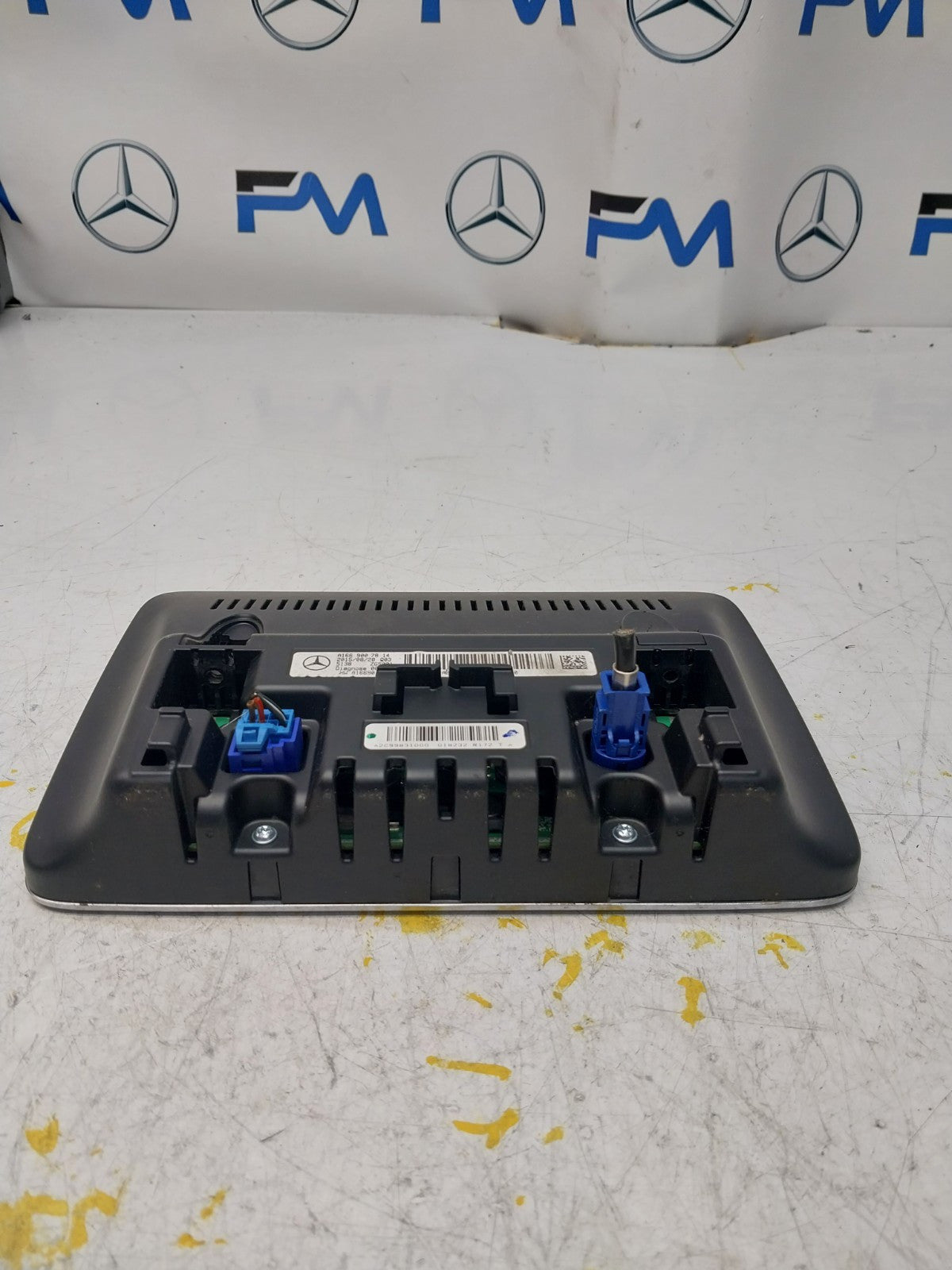 MERCEDES ML/M-CLASS W166 DISPLAY SCREEN A1669007814 2015 FM00724