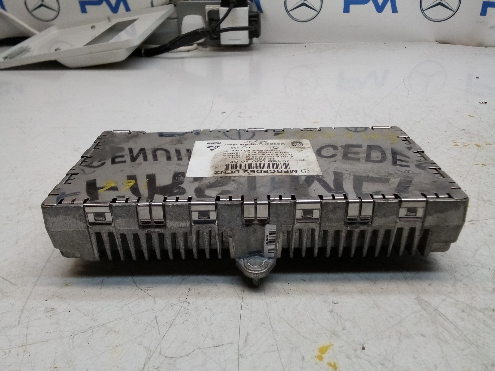 MERCEDES BENZ M-CLASS W166 2013 DIGITAL RADIO CONTROL UNIT A1669003602 FM00802