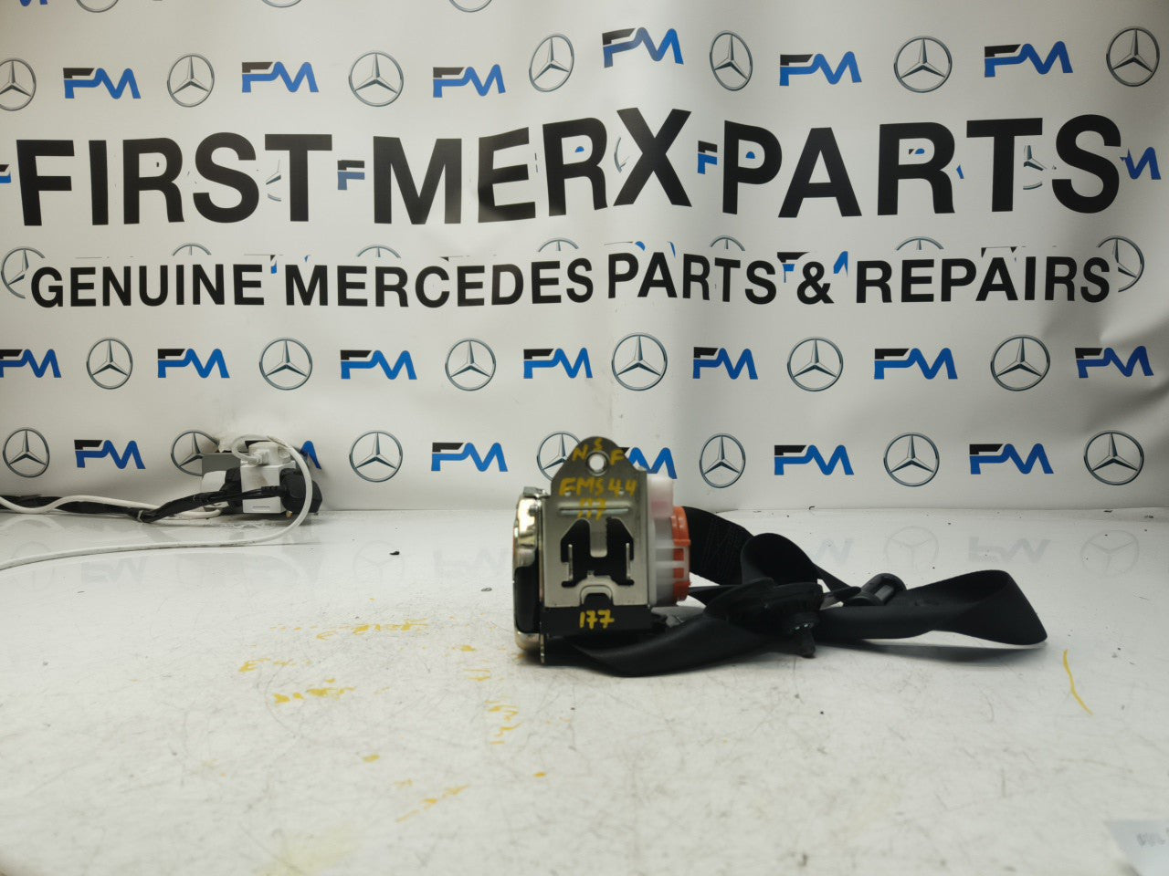 MERCEDES A CLASS FRONT LEFT SEAT BELT WITH PRETENSIONER A1778600800 FMS44 NSF