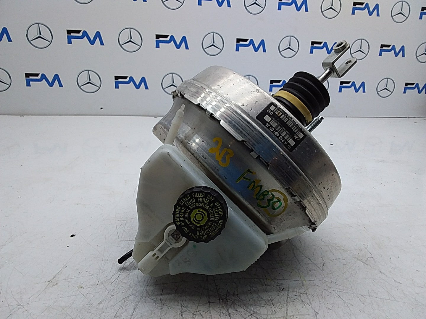 MERCEDES BENZ E-CLASS W213 SERIES 2016 ONWARDS BRAKE SERVO A2134300530 FMB30