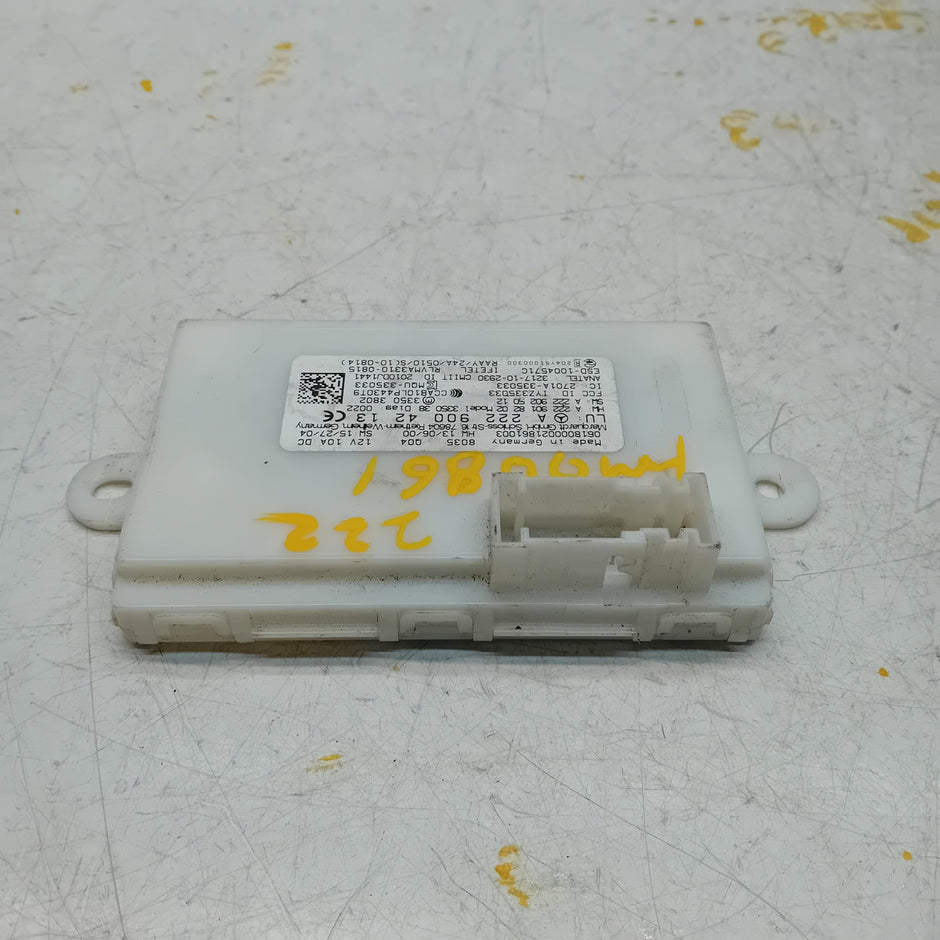 MERCEDES BENZ S-CLASS KEYLESS GO CONTROL UNIT W222 A2229004213 FM00861