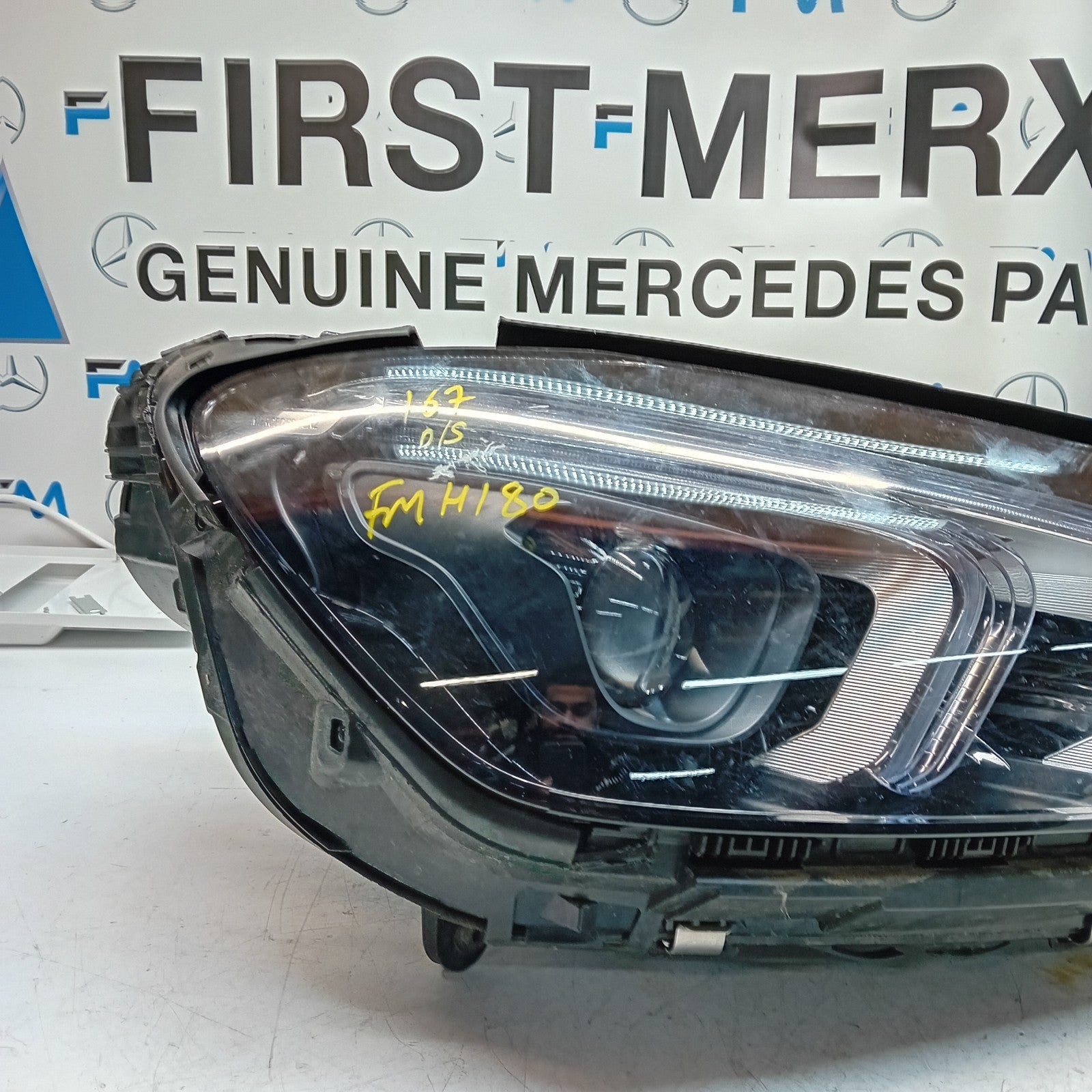 MERCEDES GLE HEADLIGHT DRIVER OS  RIGHT A1679069804 2023 LED HIGH PERFORM FMH180
