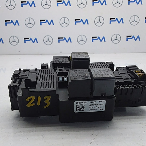 MERCEDES BENZ E-CLASS W213 FUSE BOX RELAY  A2139062202 FMF55