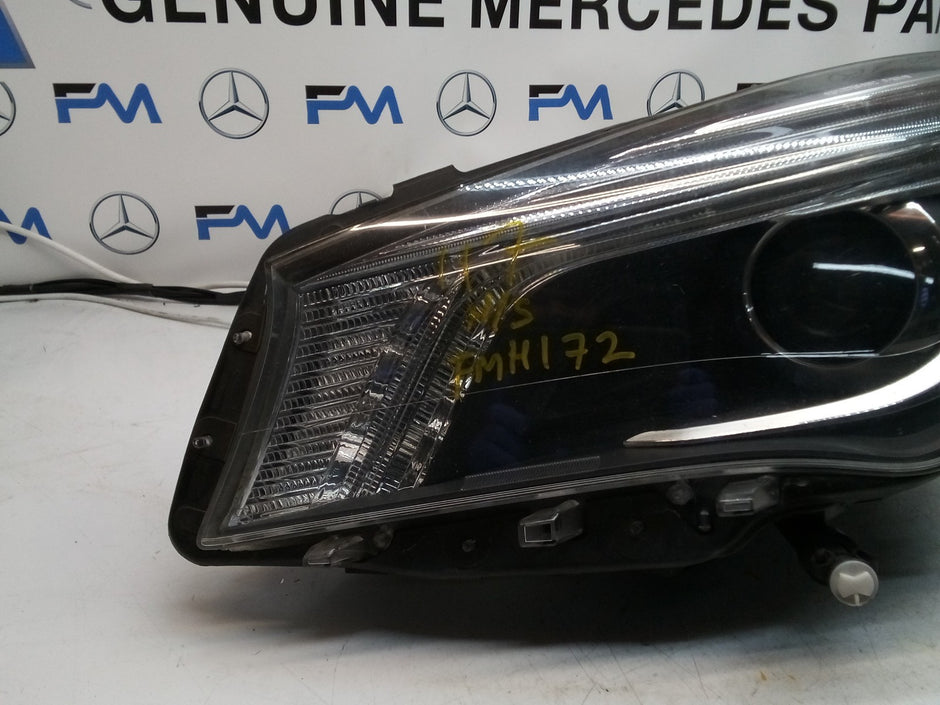 MERCEDES CLA W117 HEADLIGHT PASSENGER NS LEFT A1179065300 2015 FMH172