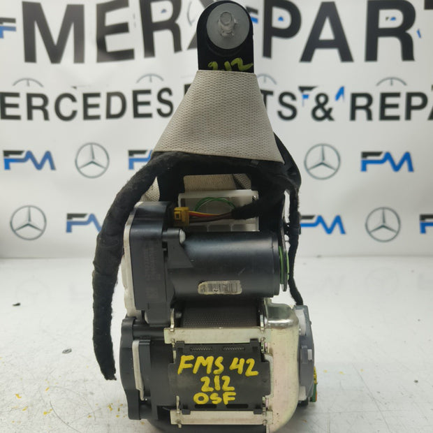 MERCEDES BENZ E-CLASS W212 DRIVER SIDE FRONT SEAT BELT A2128600886 OSF FMS42