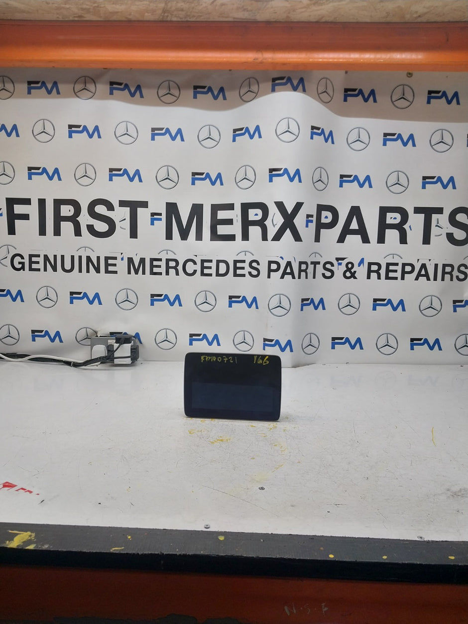 MERCEDES ML/M-CLASS W166 DISPLAY SCREEN A1669007814 2015 FM00721