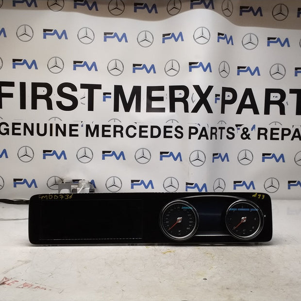 MERCEDES E-CLASS W213 DISPLAY SCREEN INSTRUMENT CLUSTER FM00736