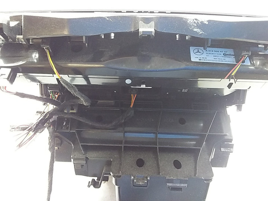 2016-2019 MERCEDES E CLASS W213 CENTRE  CONSOLE  A2138100815 FMK07