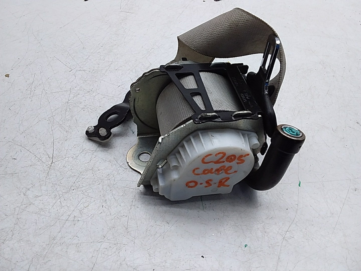 MERCEDES C-CLASS W205 SEAT BELT REAR RIGHT DRIVER SIDE A2058600685 FMS283 OSR