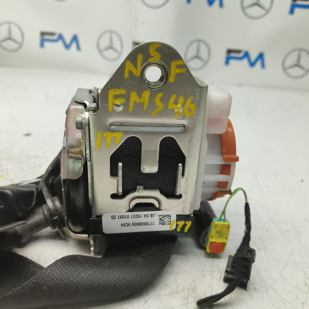 MERCEDES A CLASS  FRONT LEFT SEAT BELT WITH PRETENSIONER A1778600800 FMS46 NSF
