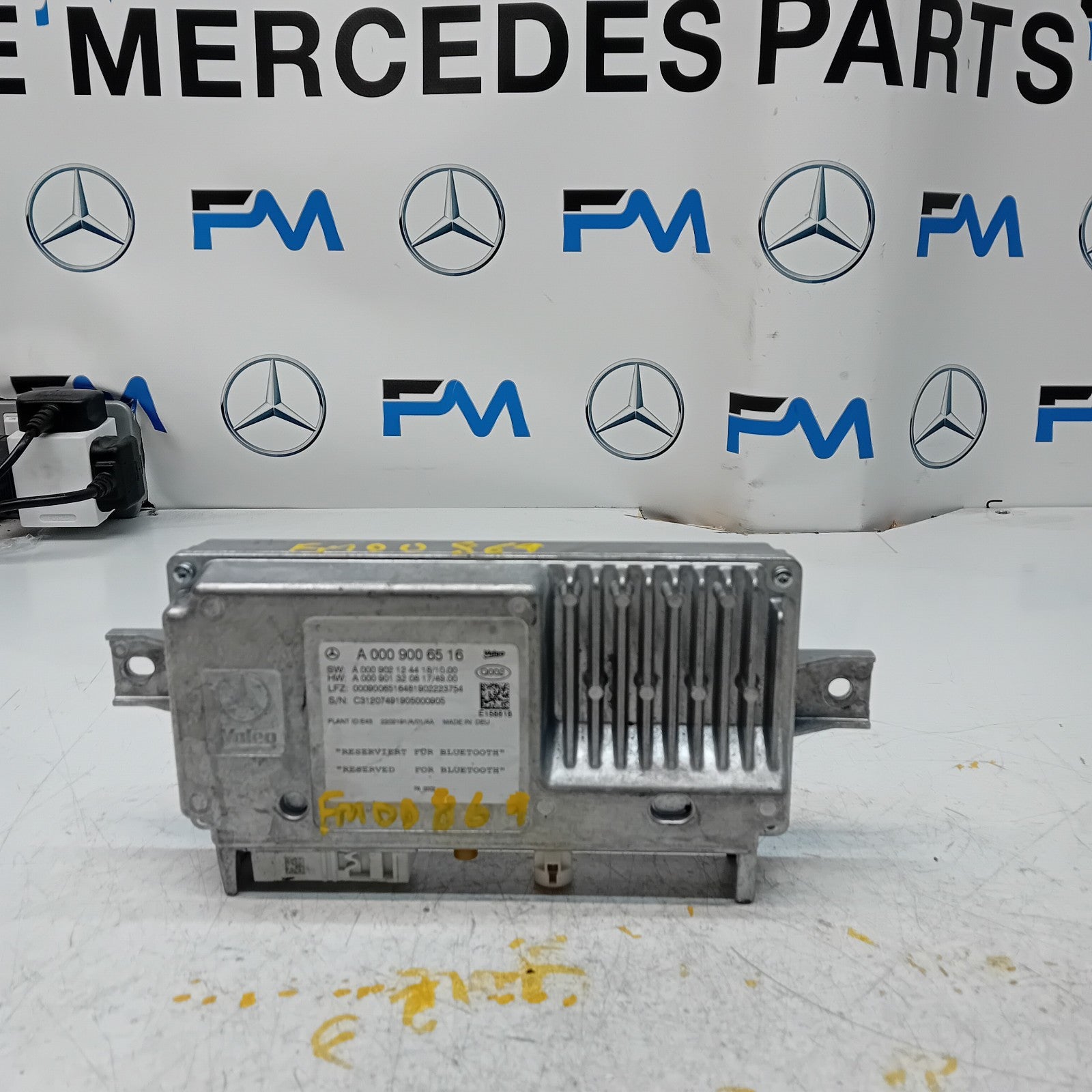 MERCEDES C-CLASS W205 BLUETOOTH PARKING CONTROL A0009006516 FM00869