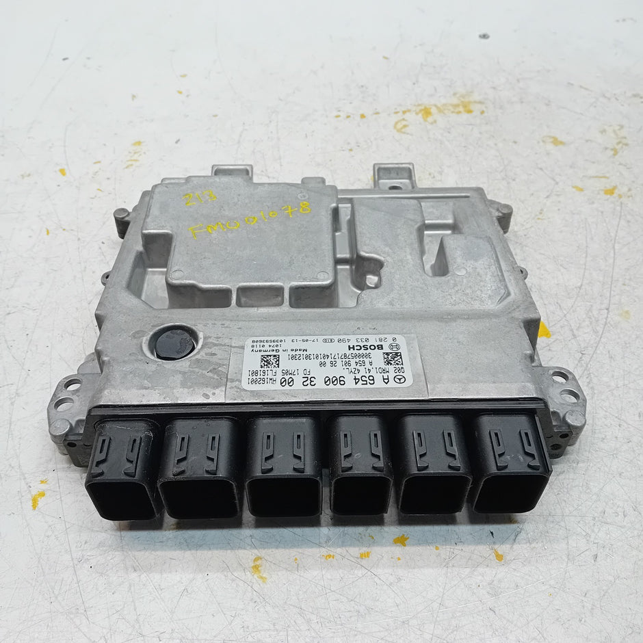 MERCEDES E-CLASS W213 ENGINE  ECU CONTROL MODULE A6549003200 FM001078