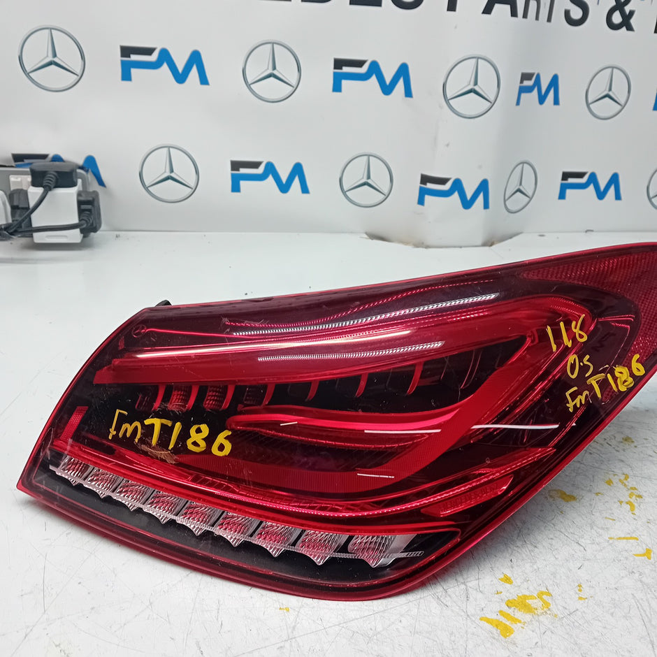 MERCEDES CLA W118 DRIVER SIDE OS REAR TAIL LIGHT FMT186 2019 ONWARDS 