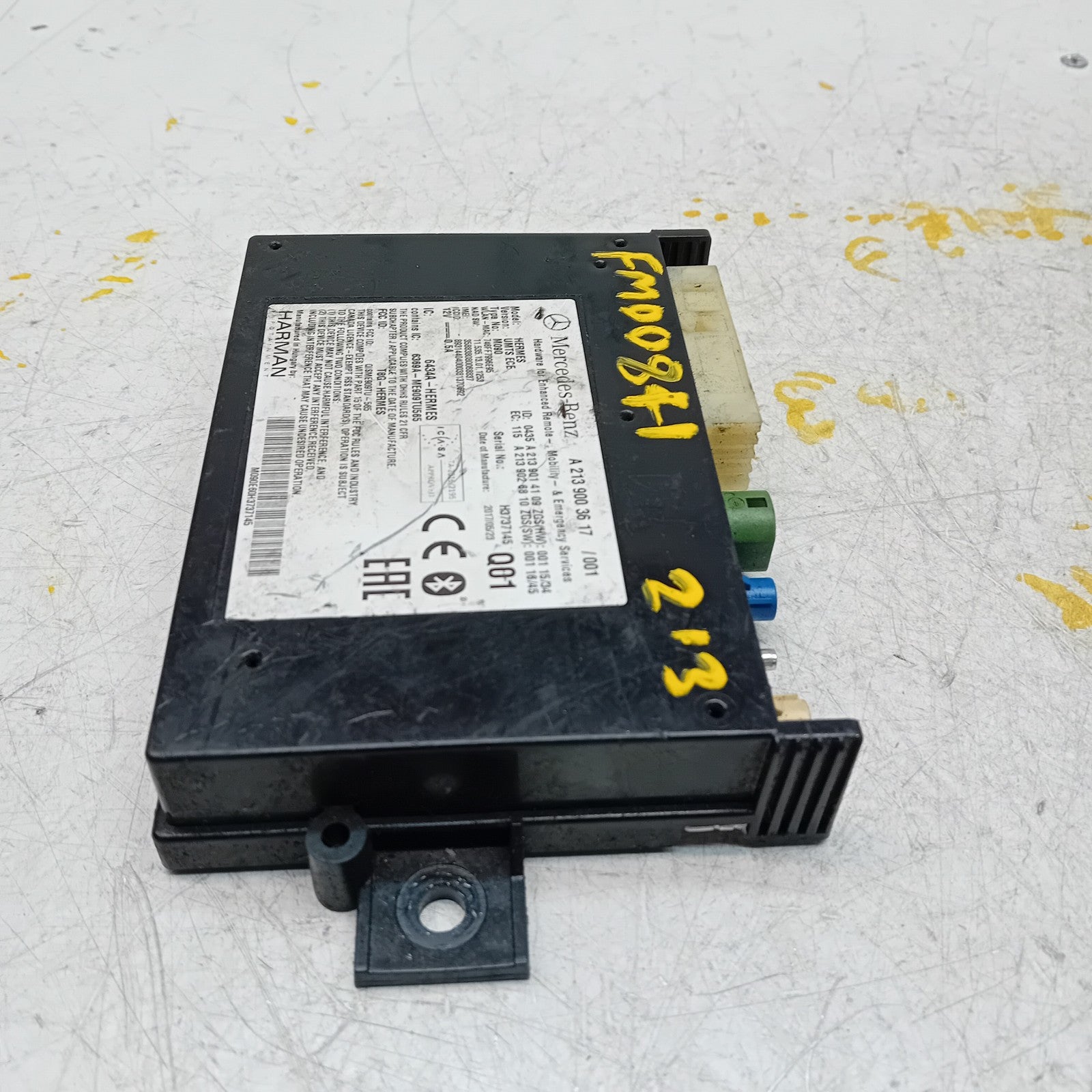Mercedes W213 Bluetooth Hermes LTE Control Unit Module A2139003617  FM00841
