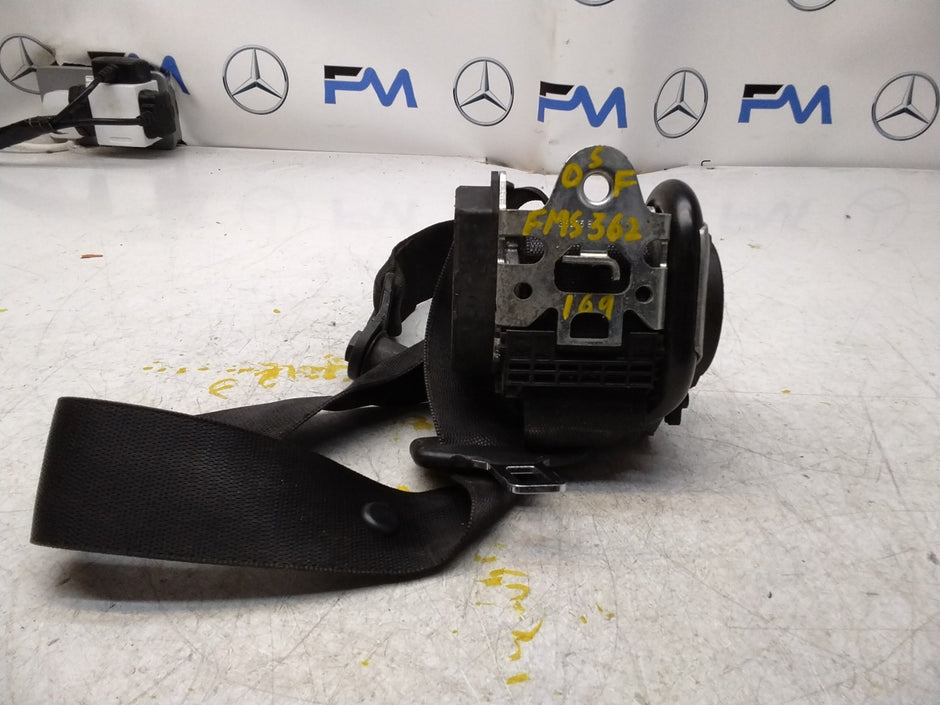 MERCEDES A CLASS W169 DRIVERS SIDE FRONT SEAT BELT A1698603485 FMS362 OSF