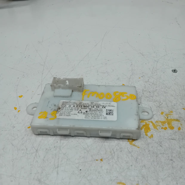 MERCEDES BENZ E-CLASS KEYLESS GO CONTROL UNIT W213 A2139001610 FM00850