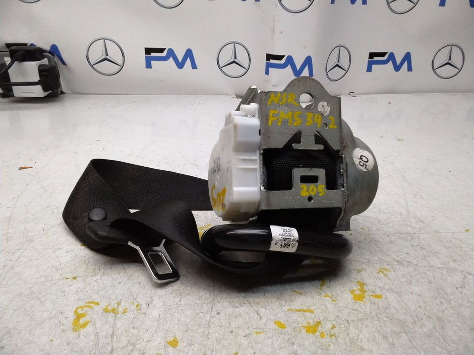 MERCEDES C CLASS W205 REAR PASSENGER SIDE SEAT BELT A2058600585 FMS392 NSR