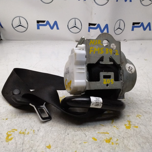 MERCEDES C CLASS W205 REAR PASSENGER SIDE SEAT BELT A2058600585 FMS392 NSR