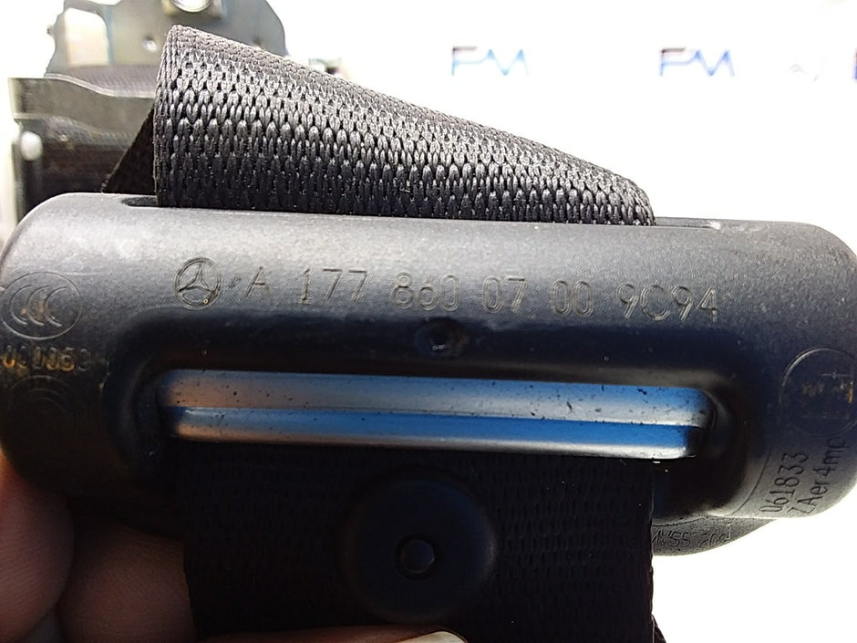 MERCEDES A CLASS  FRONT LEFT SEAT BELT WITH PRETENSIONER A1778600700 FMS54 NSF