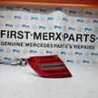 MERCEDES C-CLASS W204 PASSENGER SIDE NS REAR TAIL LIGHT A2048205464 2012 FMT122