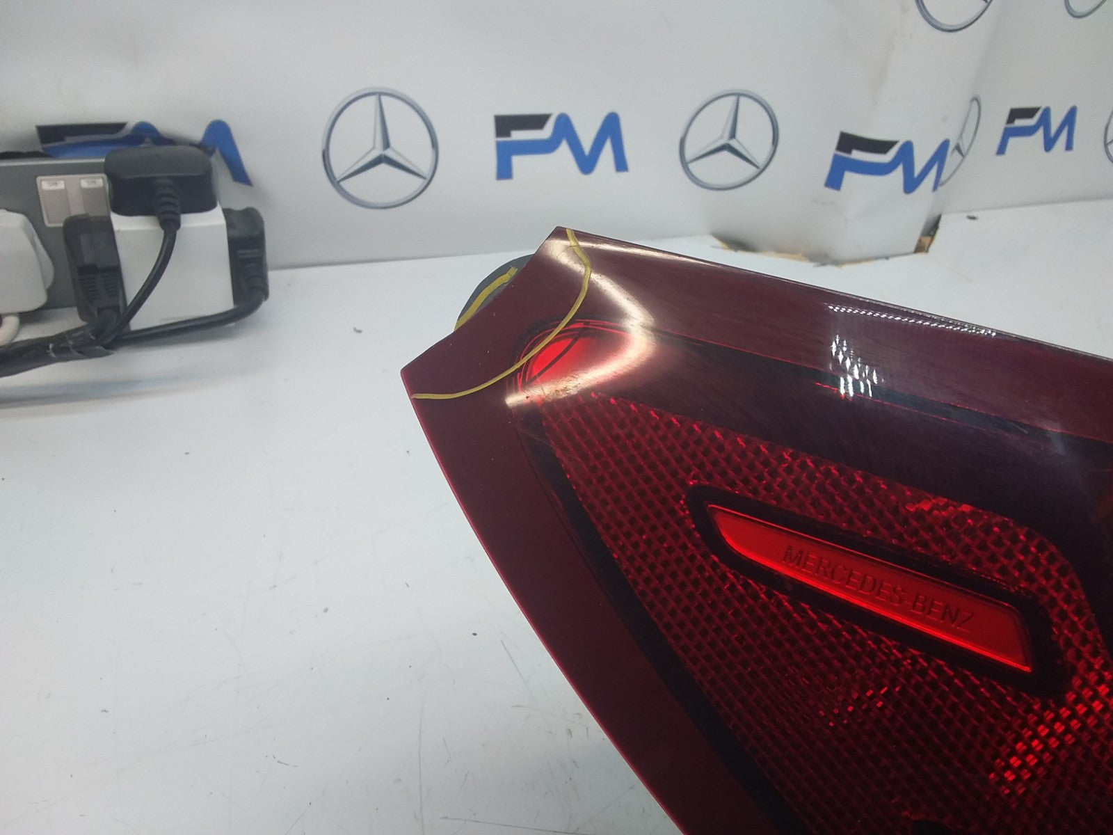MERCEDES CLA W117 REAR PASSENGER N/S TAIL LIGHT A1769063900 2017 FMT78