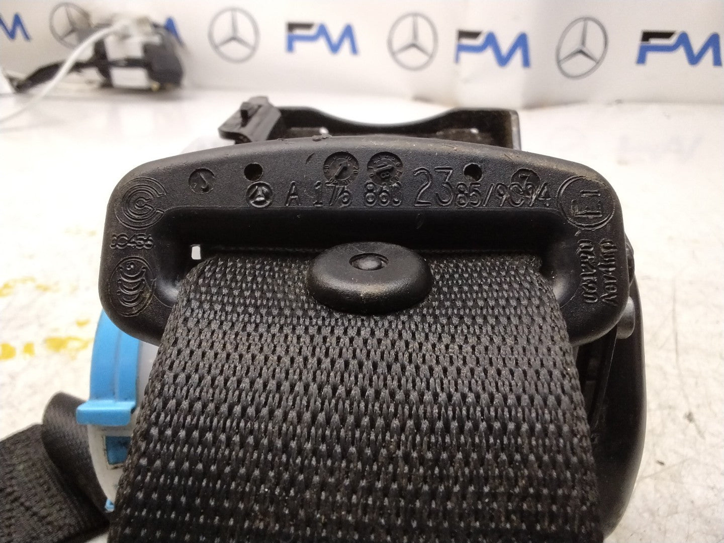MERCEDES A CLASS W176 REAR L / R SIDE SEAT BELT A1768602385 FMS167 NSR OSR