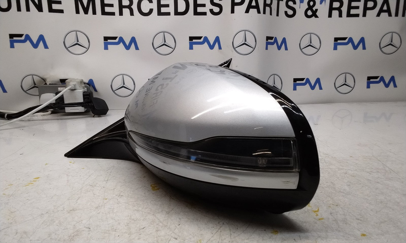 2018 MERCEDES-BENZ E-CLASS W213 Passenger Wing Mirror A2138102500 SILVER  (PL)