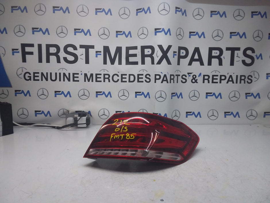 MERCEDES E-CLASS W212 REAR DRIVER O/S TAIL LIGHT A2129060803 2018 FMT85