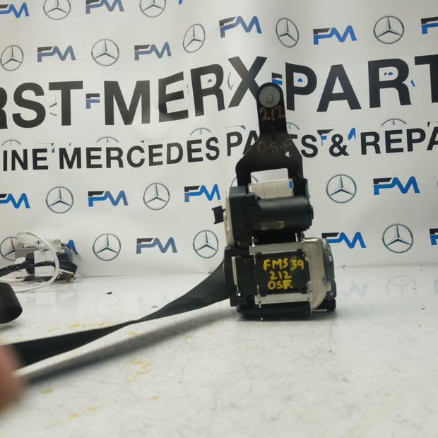 2009-16 MERCEDES W212 ESTATE DRIVER RIGHT FRONT SEAT BELT A2128609285 OSF FMS39