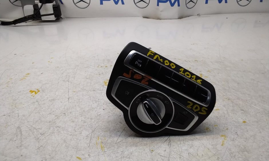 MERCEDES C-CLASS W205 HEADLIGHT CONTROL SWITCH 2014-2020 A2059057007 FM001016