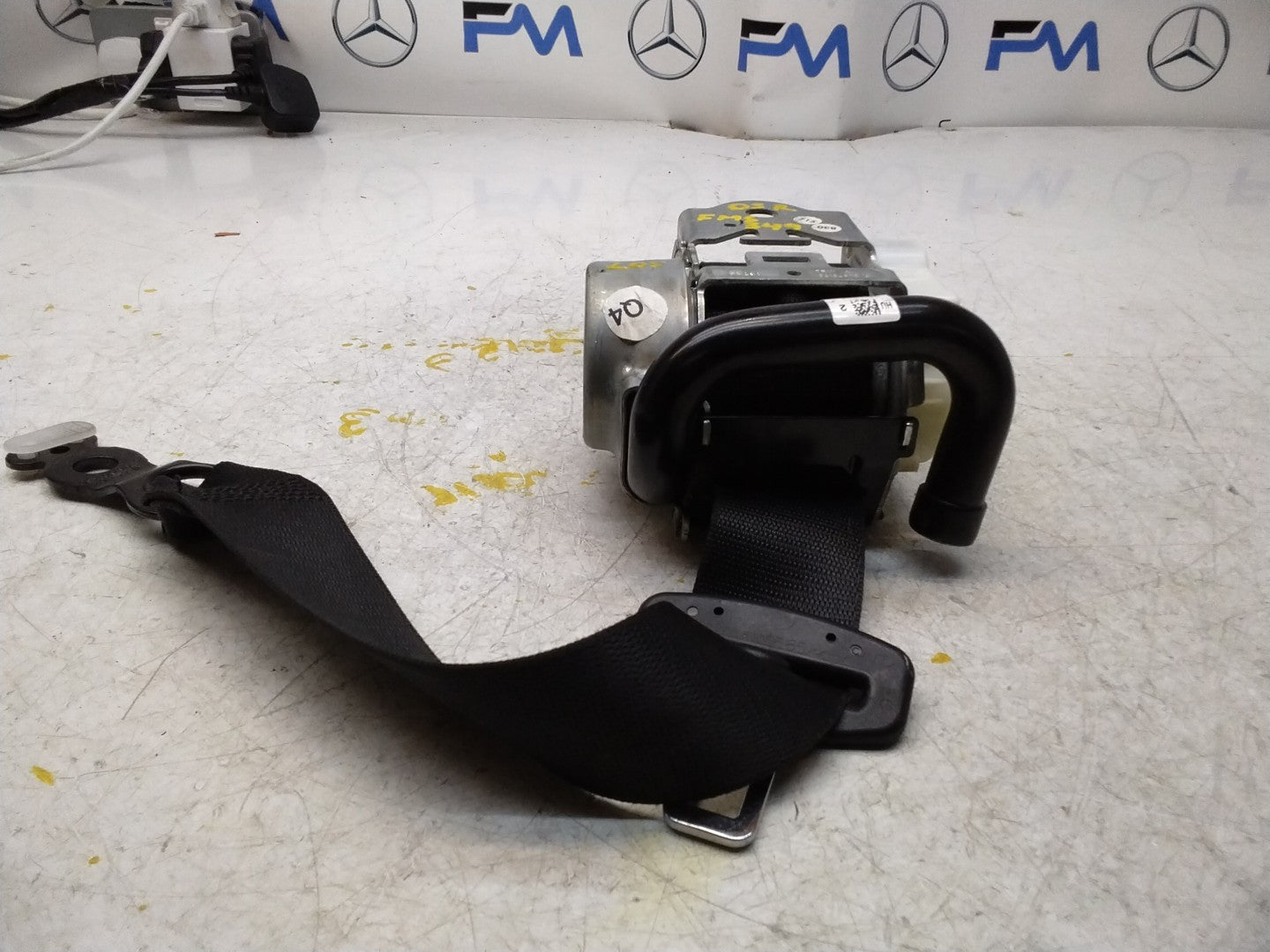 MERCEDES C-CLASS W205 SEAT BELT REAR RIGHT DRIVER SIDE A2058600685 FMS349 OSR
