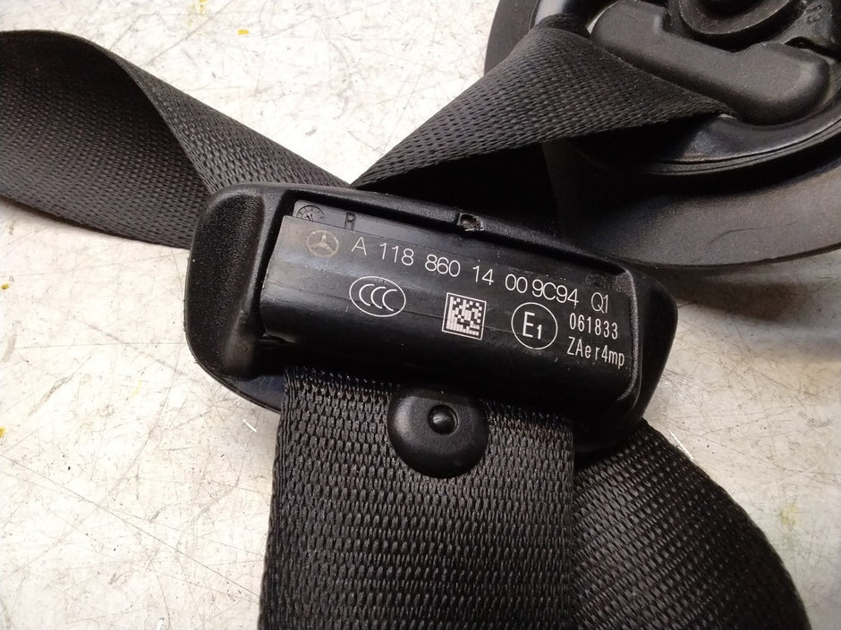 MERCEDES CLA C118 A-CLASS DRIVER SIDE FRONT SEAT BELT A1188601400 FMS383 OSF