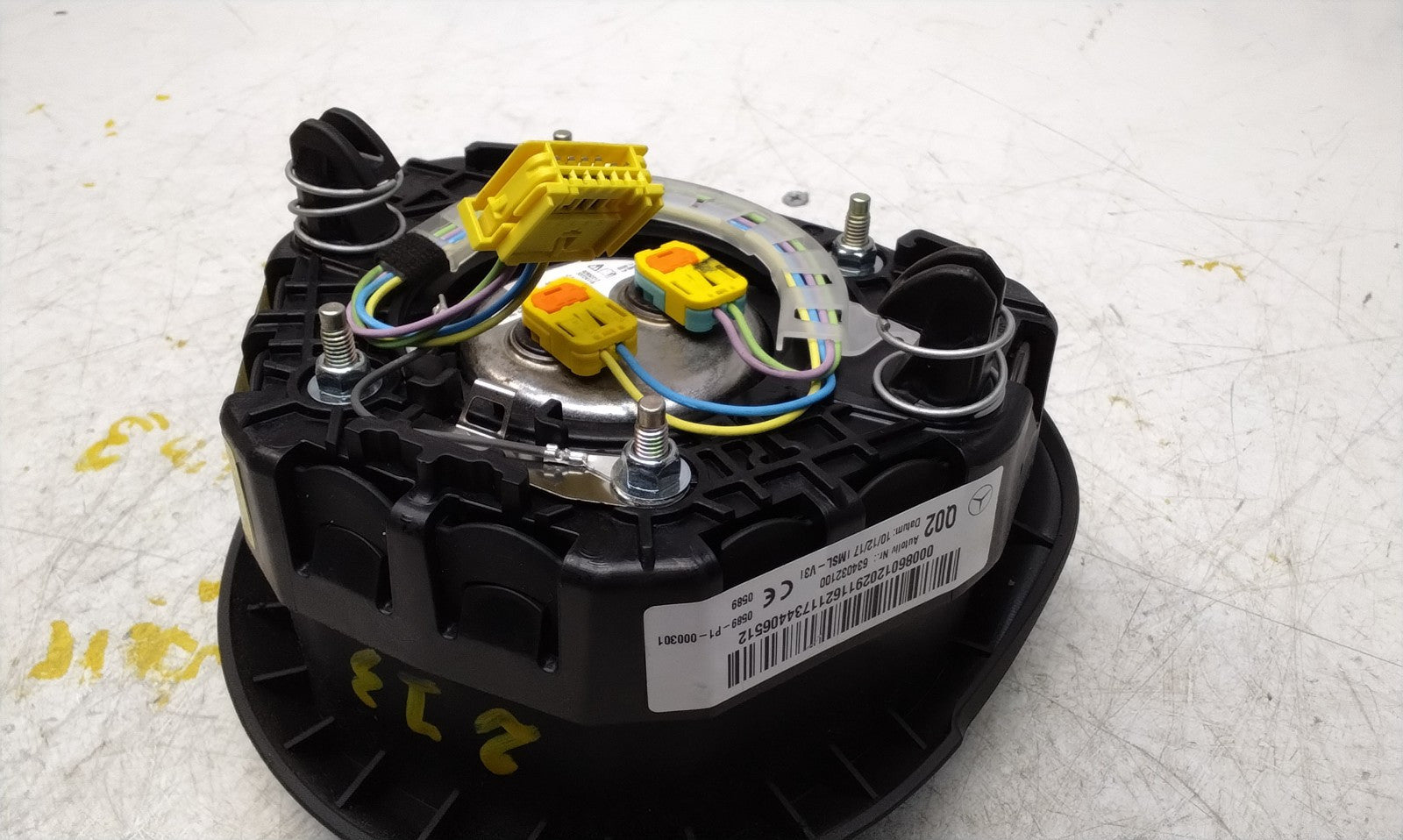 MERCEDES BENZ E-CLASS W213 STEERING WHEEL AIRBAG 634032100 FM00741