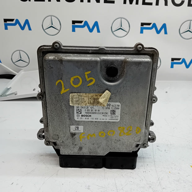 MERCEDES  C CLASS W205 W213 2018 ENGINE  ECU CONTROL MODULE A626900000 FM00820